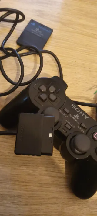 Consola PS2 Fat Plateada + Accesorios