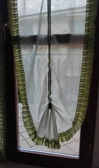 Tendine Linea Oro H 2,30 L 1,30 bianche verdi