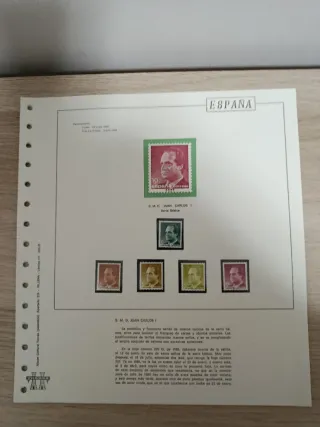 Suplementos Álbum Cultural Torres 1986 con sellos