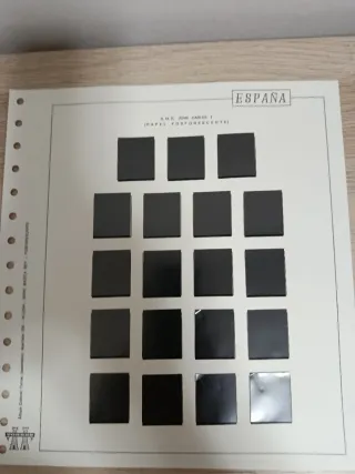 Suplementos Álbum Cultural Torres 1986 con sellos