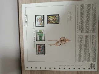 Suplementos Álbum Cultural Torres 1986 con sellos