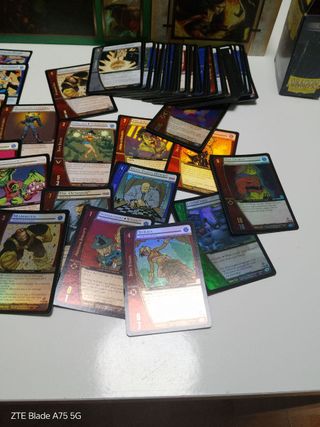 Colección Cartas Marvel VS System TCG
