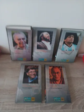 Lote de 5 biografías