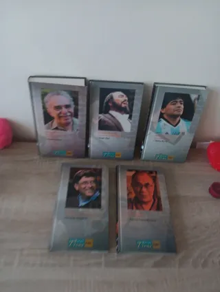 Lote de 5 biografías