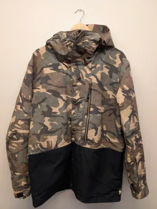 Chaqueta de esquí DC 15K Talla M Camuflaje