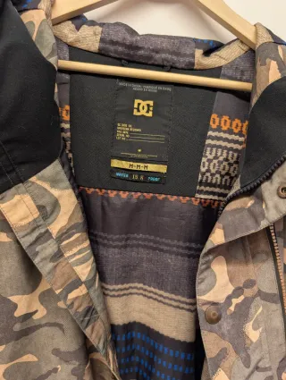 Chaqueta de esquí DC 15K Talla M Camuflaje