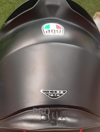 Casco de Motocicleta AVG k1 Talla L