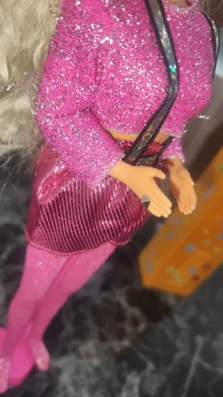 Barbie Vintage Glitter Rosa