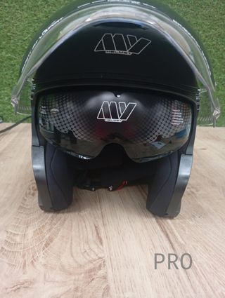 My Casco Jet Rollerhelm con Parasol Talla XXL