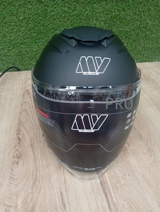 My Casco Jet Rollerhelm con Parasol Talla XXL