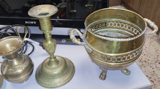 Juego de 4 piezas de latón para decoración