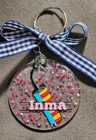 Fallas llavero personalizado