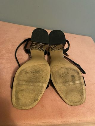 Sandalias Stradivarius Animal Print