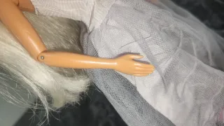 Barbie Vintage Capelli Biondi Vestito Rosa