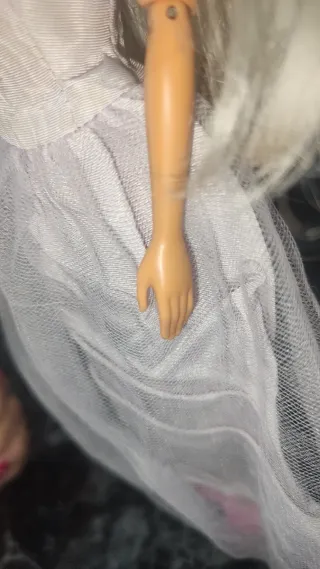 Barbie Vintage Capelli Biondi Vestito Rosa