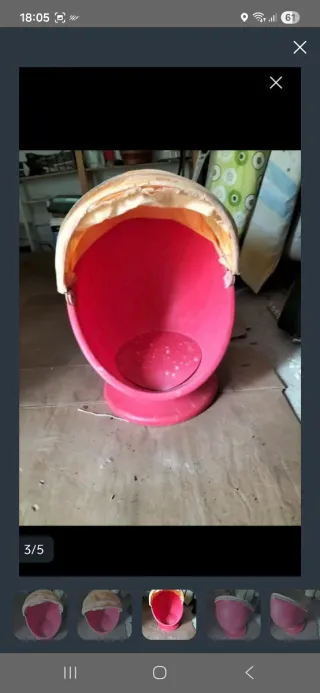 Silla infantil giratoria 70 cm