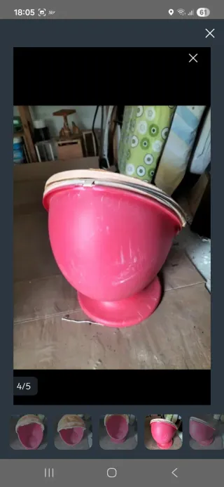 Silla infantil giratoria 70 cm