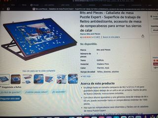 Caja maletín para puzzles