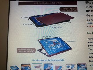 Caja maletín para puzzles