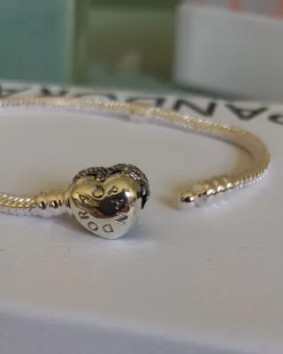 Pulsera Pandora Plata con Circonitas