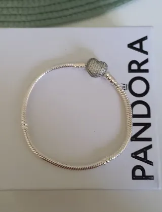 Pulsera Pandora Plata con Circonitas