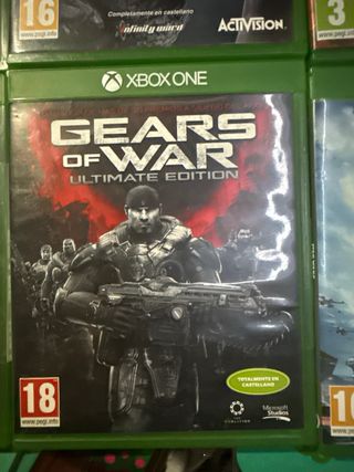 Pack 6 Juegos Xbox One: GTA V, Gears, Call of Duty