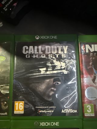 Pack 6 Juegos Xbox One: GTA V, Gears, Call of Duty