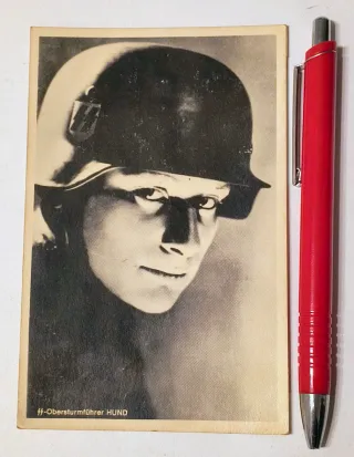 Militaria Postal Waffen SS Obersturmfuhrer