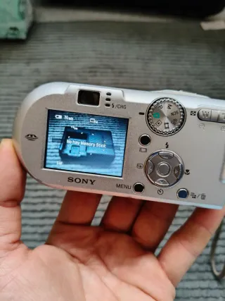 Cámara Sony Cyber-shot DSC-P100 Plata