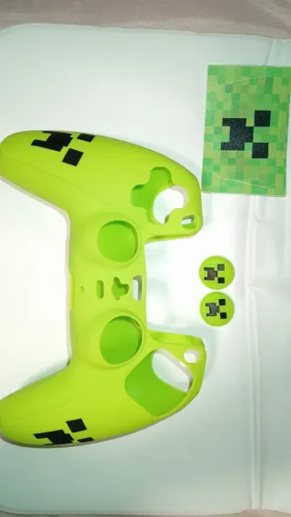 Funda Mando PS5 Minecraft Creeper