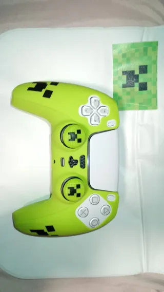 Funda Mando PS5 Minecraft Creeper