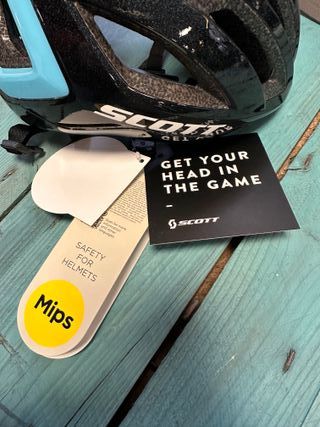 Casco Scott Centric Plus Negro/Azul Claro MIPS T.M