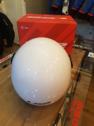 Casco de moto Jet Ls2 Sphere II Blanco brillo.