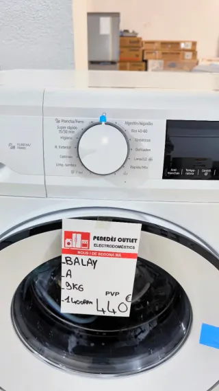 Lavadora Nueva Balay A 9kg 1400 con garantía.