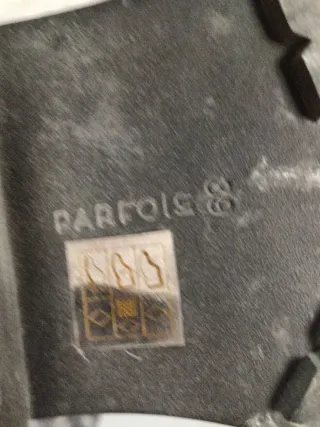 Botas militares Parfois burdeos T39