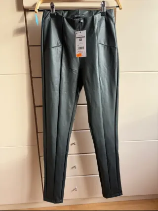 Legging polipiel negro talla XS térmico