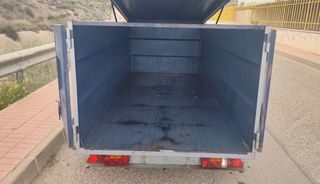 Remolque 750kg 2 ejes y freno
