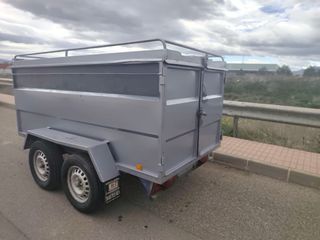 Remolque 750kg 2 ejes y freno