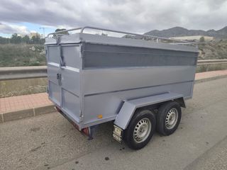 Remolque 750kg 2 ejes y freno
