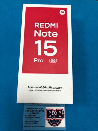 Xiaomi Redmi Note 15 Pro 256GB Titanio