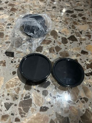 Tapon de llanta negro, 55 mm