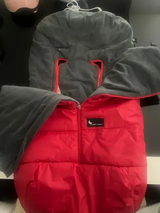 Saco para carrito bebé Interbaby rojo
