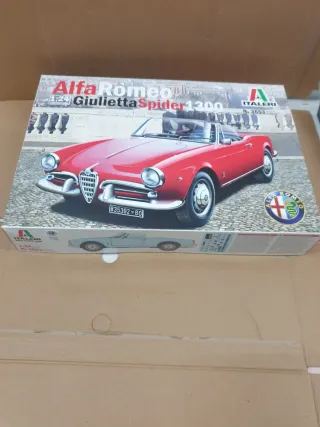 Maqueta Alfa Romeo Giulietta Spider 1300