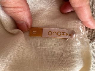 Kimono largo floral estilo boho – lino