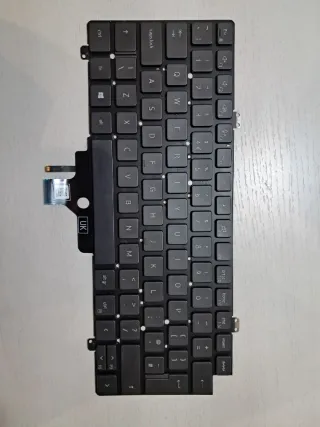 Teclado iluminado original Ingles Dell Latitude