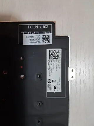 Teclado iluminado original Ingles Dell Latitude