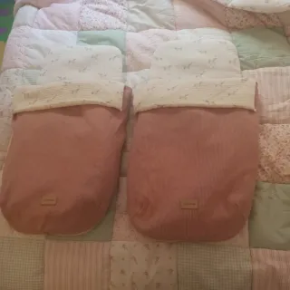 Saco capazo Norababybags Cambrass classic. Son dos