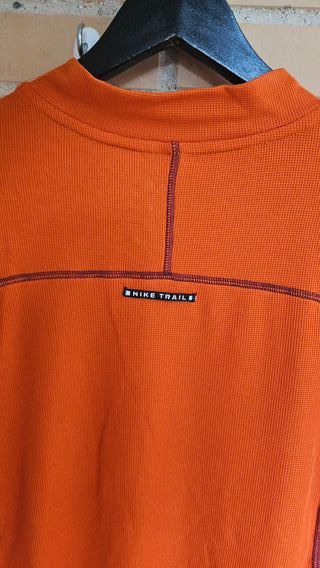 Sudadera Nike Trail Wool Naranja
