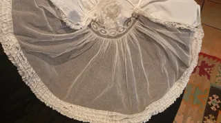 Traje de bautizo antiguo.