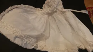 Traje de bautizo antiguo.
